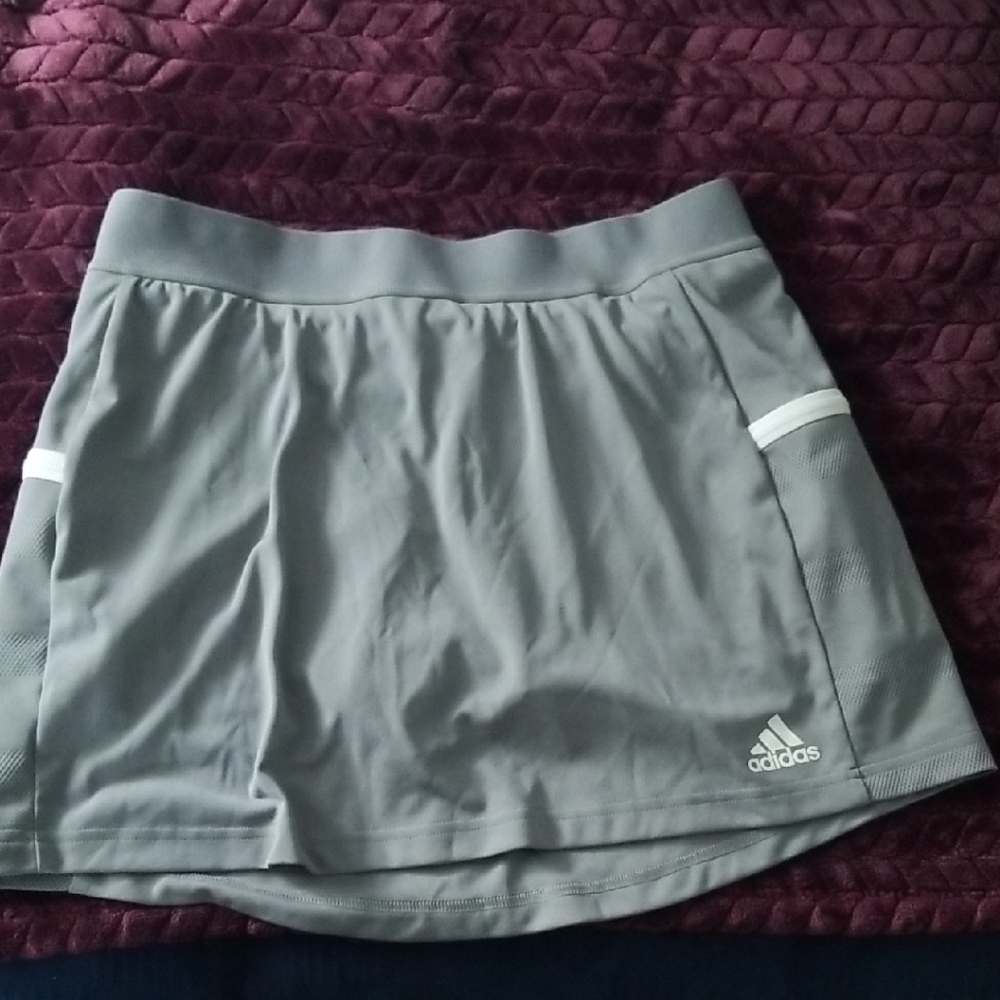 Adidas Gray Athletic Skirt